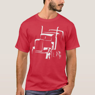 Camiseta 18 Roda Semi Caminhão para Motoristas de Caminhões
