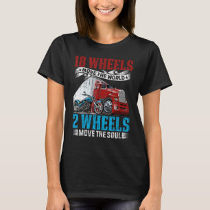 Camiseta 18 Rodas Mover O Mundo 2 Rodas Mover A Alma Tr