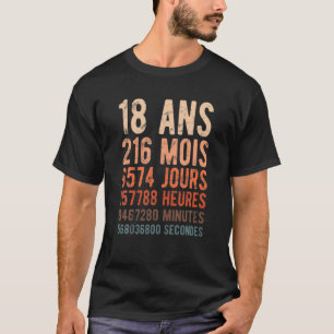 Camiseta 18Th Birthday Retro Gift