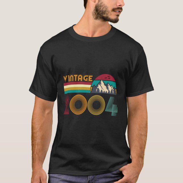 Camiseta 19º Aniversário Presente 19 Anos Mulheres Homens R (Frente)