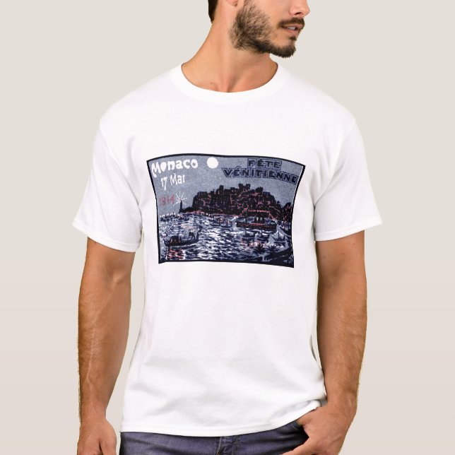 Camiseta 1914 Festival Venetiano de Mônaco (Frente)