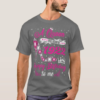 Camiseta 1922 100 Anos 100 Anos Aniversário Oferece a Mãe A