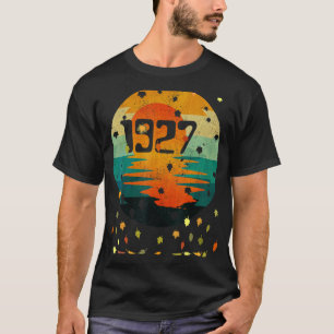 Camiseta 1927 95 Anos Idade do outono Retroativo Deixa 95º