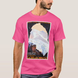 Camiseta 1930 France Glacier De Bionnassay Plm Viagem Poste