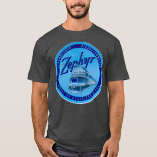 Camiseta 1934 O comboio de passageiros Zephyr 1