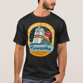 Camiseta 1935 Comboio Ferroviário Hiawatha