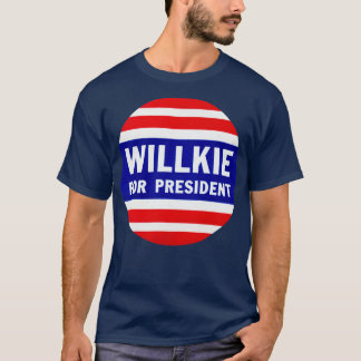 Camiseta 1940 Wendell Willkie Para Presidente