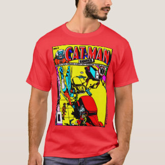 Camiseta 1940's CAT-MAN Comics