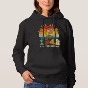 Camiseta 1942 Vintage 80, Aniversário