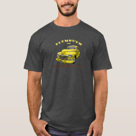 Camiseta 1948 Plymouth. 1948 Chrysler. Mopar. Amarelo 48.