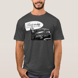 Camiseta 1950 BELEZA SOBRE O BURTY Buick e sua saia