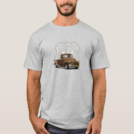 Camiseta 1950 Chevrolet 3100 Caminhão. Caminhão Brown Chevy