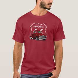 Camiseta 1950 Chevrolet 3100 Caminhão. 
Caminhão Vermelho C