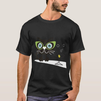 Camiseta 1950s Swank Mid Century Modern Cat Shirt767.png