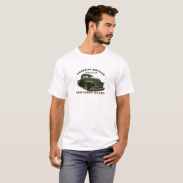 Camiseta 1951 General Motors GMC 100 Truck. Americano.Verde