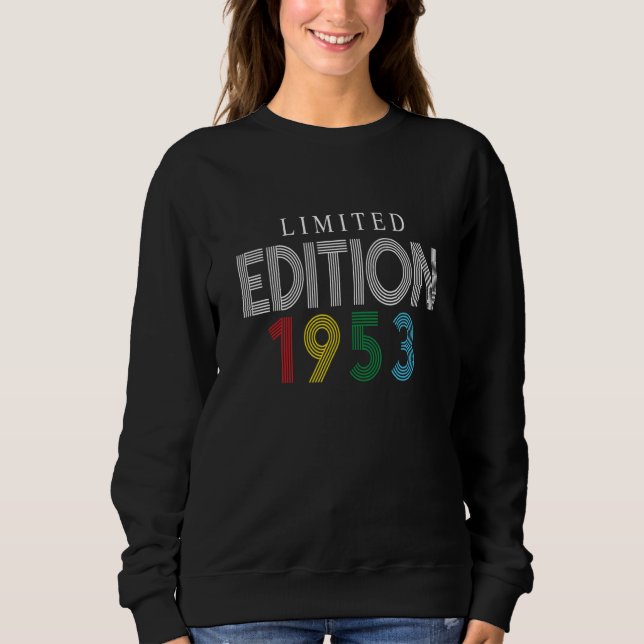 Camiseta 1953 Retro Birthday 1953 Vintage 1953 (Frente)