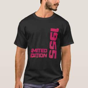 Camiseta 1955 Mulheres Ano De Nascimento 1955 Aniversário