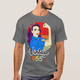Camiseta 1955 Vintage 66. º aniversário 66 anos Nascer I