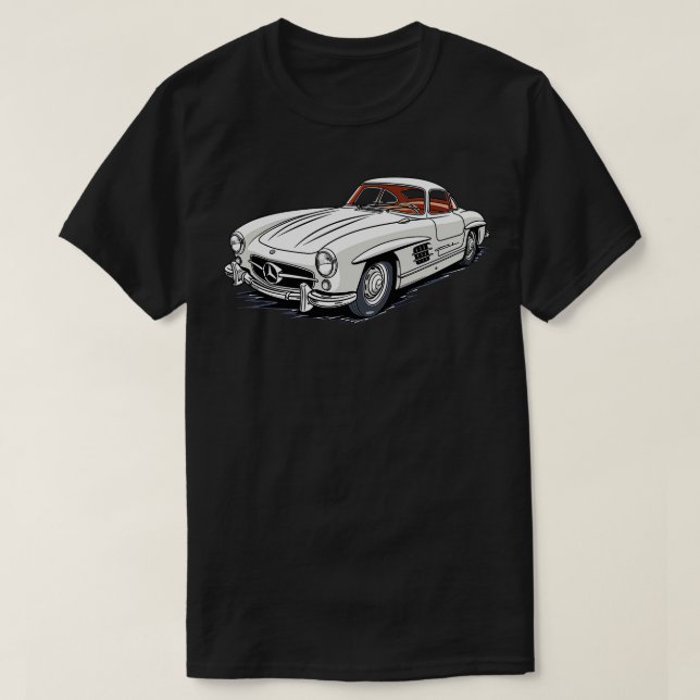 Camiseta 1957 Mercedes 300 SL (Frente do Design)