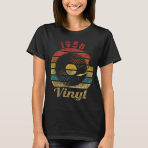 Camiseta 1958 Vinyl Retro Record Vintage Music