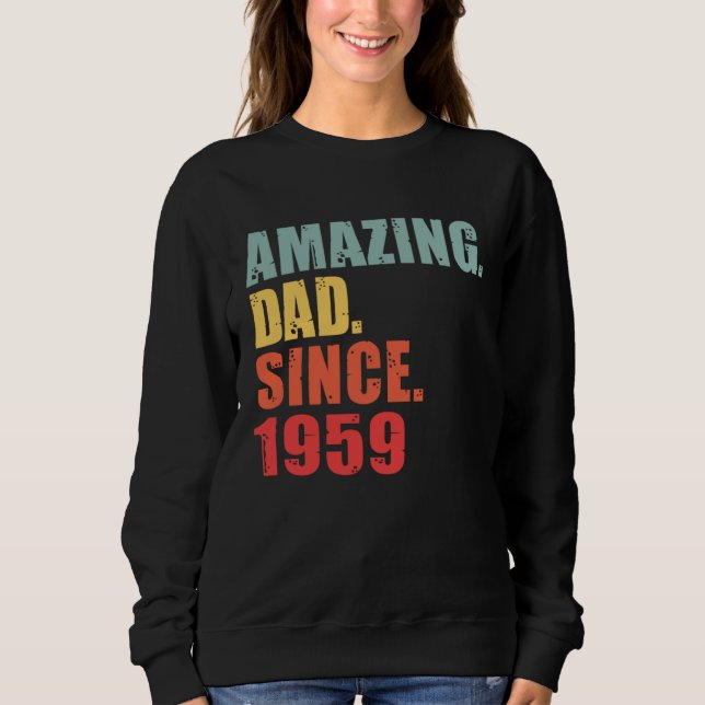 Camiseta 1959 Amazing Dad Since 1959 (Frente)