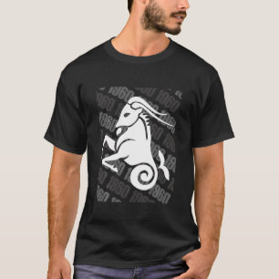 Camiseta 1960 Zodiac Aniversário Gift Horoscópio Capricórni