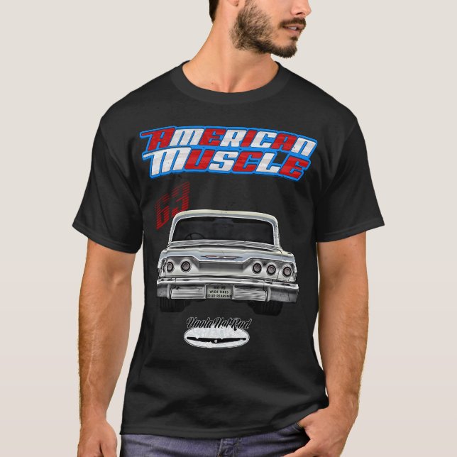 Camiseta 196363Hotrodimpalabiscaynedel Raydelraymuscular Ca (Frente)