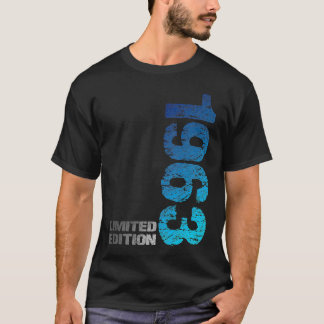 Camiseta 1963 60º nascer de aniversário de 1963