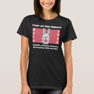 Camiseta 1963 Aniversário do Coelho