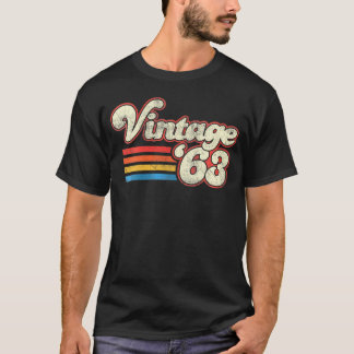Camiseta 1963 Birthday V-Neck