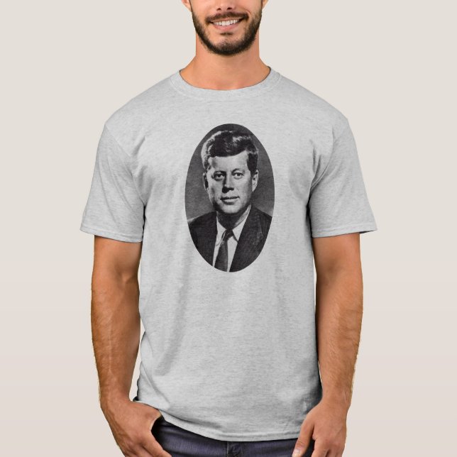 Camiseta 1963 Em Memoriam, Presidente Kennedy (Frente)