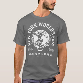 Camiseta 196465, Nova York: Liberdade Justa Mundial com Ano