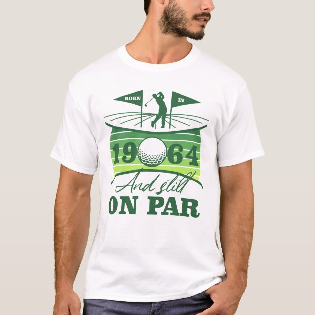 Camiseta 1964 60º aniversário do Golf Humor (Frente)