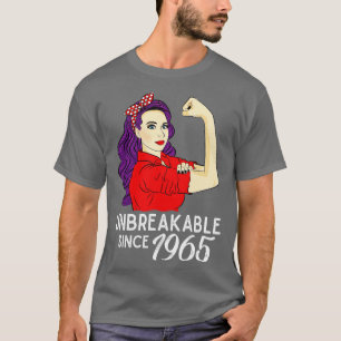 Camiseta 1965 Vintage 56º aniversário 56 anos de idade desd
