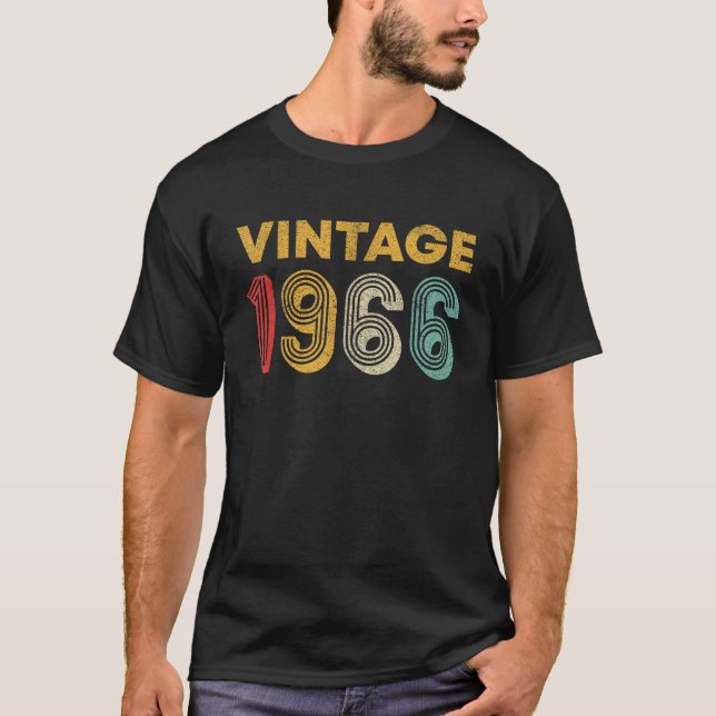 Camiseta 1966 60º presente feito em 1966 (Frente)