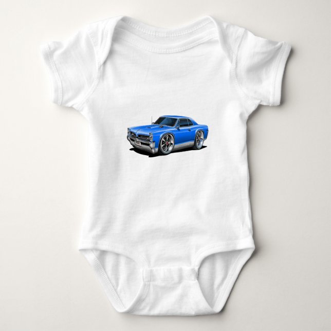 Camiseta 1966/67 de carro do azul de GTO (Frente)