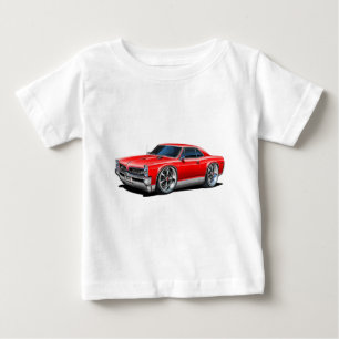 Camiseta 1966/67 de carro do vermelho de GTO