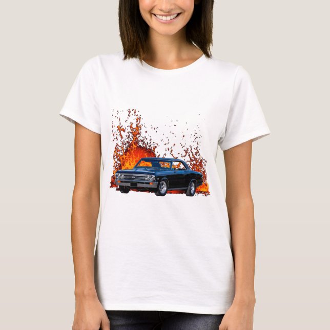 Camiseta 1966 Chevy Chevelle SS (Frente)
