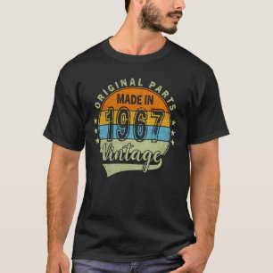 Camiseta 1967 - 58 anos Presente de Aniversário para Homens