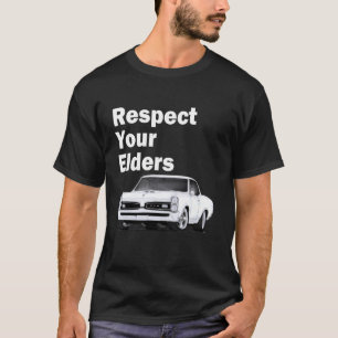 Camiseta 1967 67 Carro Clássico GTO - Carro De Músculo Esco