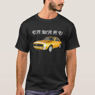 Camiseta 1967 Camaro SS: Finalidade Amarela: Modelo 3D: