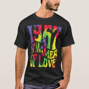Camiseta 1967 Summer Of Love Hippie Beach Perfect Summer Lo