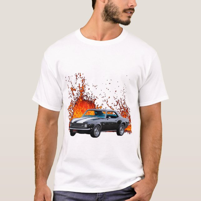 Camiseta 1968 Chevy Camaro Z28 (Frente)