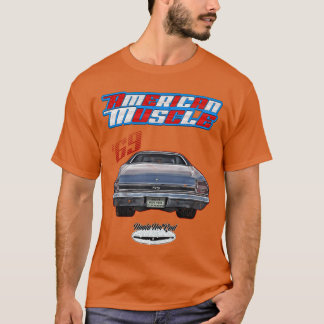 Camiseta 1969 ChevelleMuscle CarSS454SS427SS396HotrodDrag R