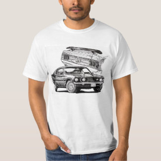 Camiseta 1969 Mach 1 - carro músico clássico
