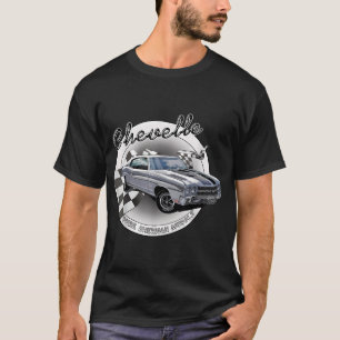 Camiseta 1970 70 Chevelle Ss Cortez Prata Chevys Tendências