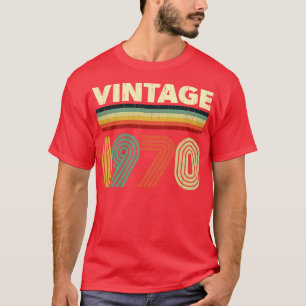 Camiseta 1970 Birthday Vintage Retro 51 anos Design