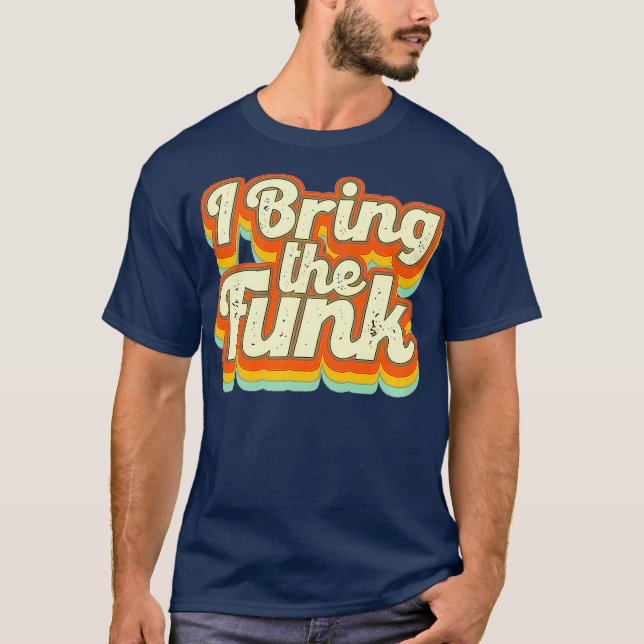 Camiseta 1970 Trago o Funk Disco Dançando (Frente)