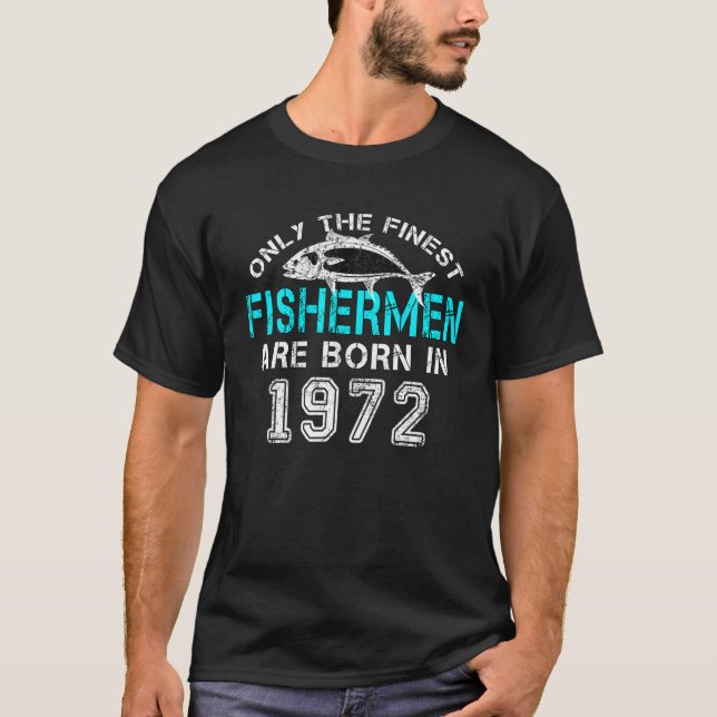 Camiseta 1972 50Th, Nascer De Nascimento De 50 Anos (Frente)