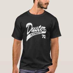 Camiseta 1972 72 carros clássicos de músculo duster de plym